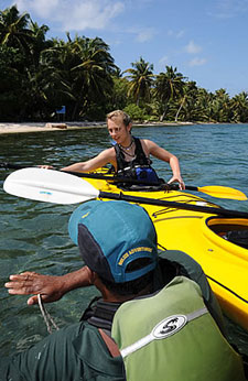 Belize-Belize Coast-Reef Atoll Kayaking Getaway